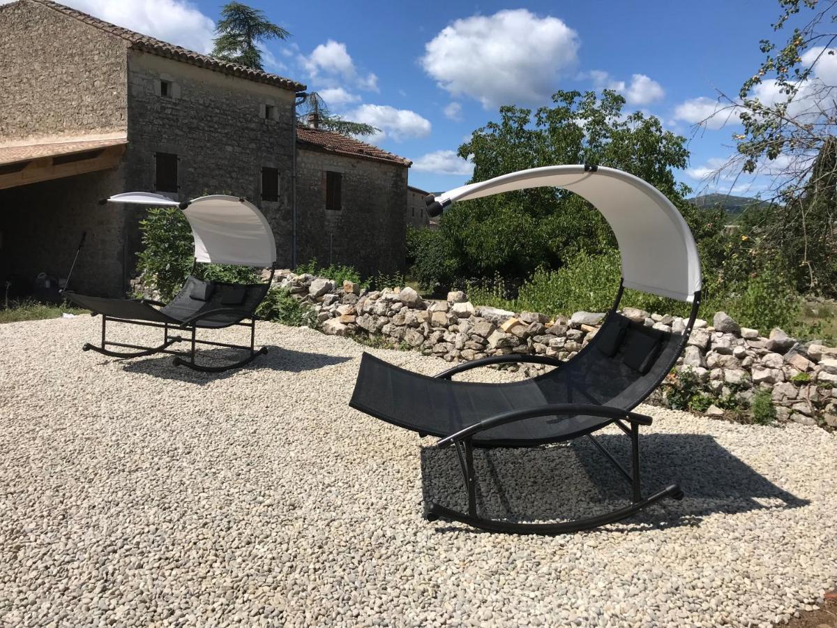 Le Mas Du Paradis Bleu Saint-Andre-de-Cruzieres Extérieur photo