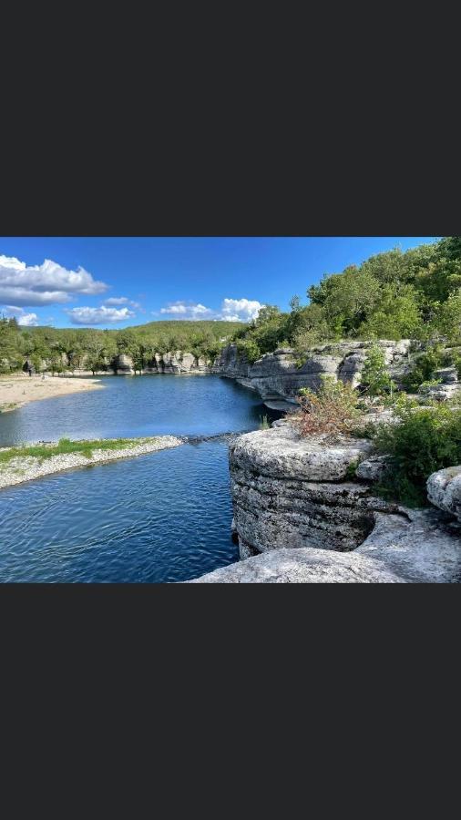 Le Mas Du Paradis Bleu Saint-Andre-de-Cruzieres Extérieur photo